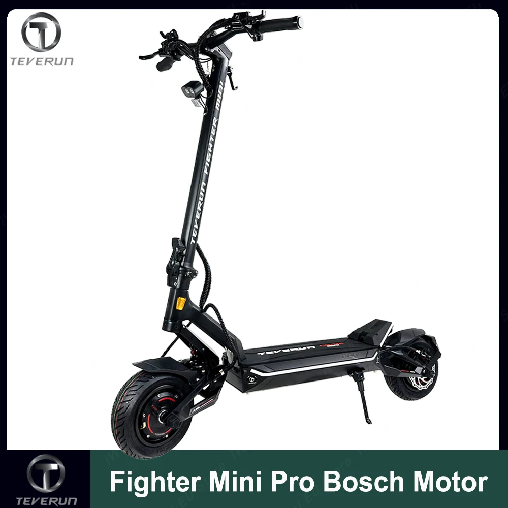 EU Stock Teverun Fighter Mini Pro 60V 25Ah Smart BMS Dual BOSCH Motor 2*1000W 65km/h APP Version Fighter Mini Pro