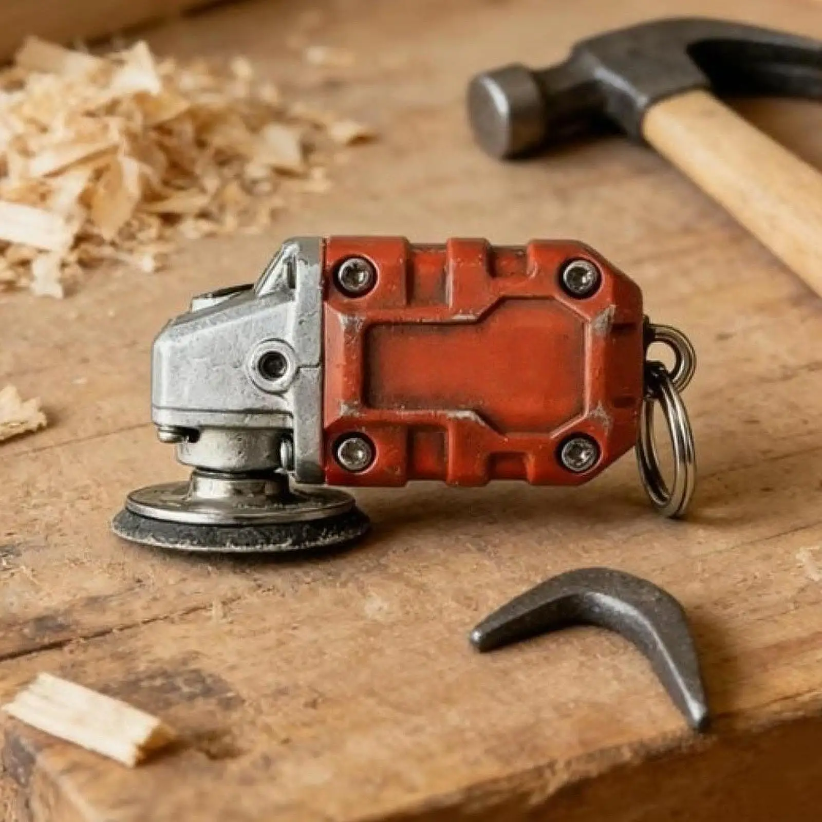 พวงกุญแจเครื่องบดมินิสุดเทรนดี้ พวงกุญแจตุ๊กตาเหมือนจริงสำหรับกระเป๋าถือ กระเป๋าเป้สะพายหลัง ของสะสม ของขวัญ