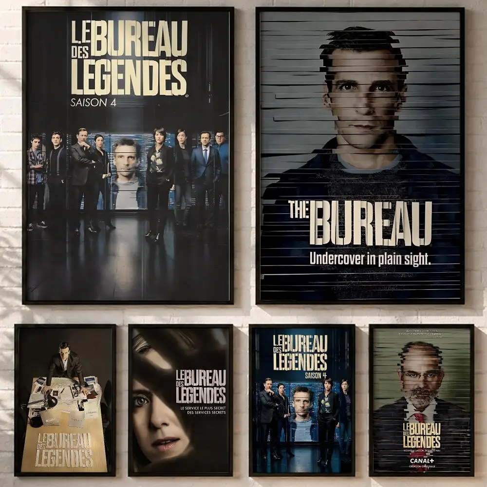 TV Le Bureau des Légendes Poster HD poster wall art self-stick no-residue for home cafe office great gift