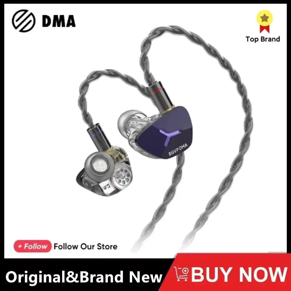 BGVP DMA Bone Conduction Driver Armature Hybrid Unit HIFI In-ear Earphone