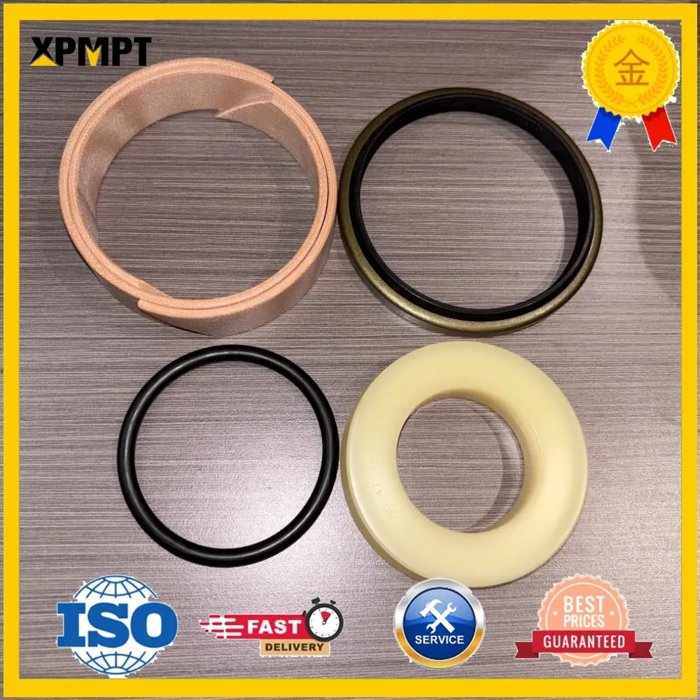 Track Adjuster Cylinder Seal Kit Compatible with Komatsu D85SS-2 Vibration Application