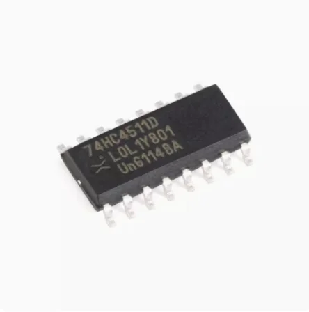 

1 шт. оригинальный 74HC4511D, 653 SOIC-16 BCD на 7-сегментный чип драйвера декодера с защелкой
