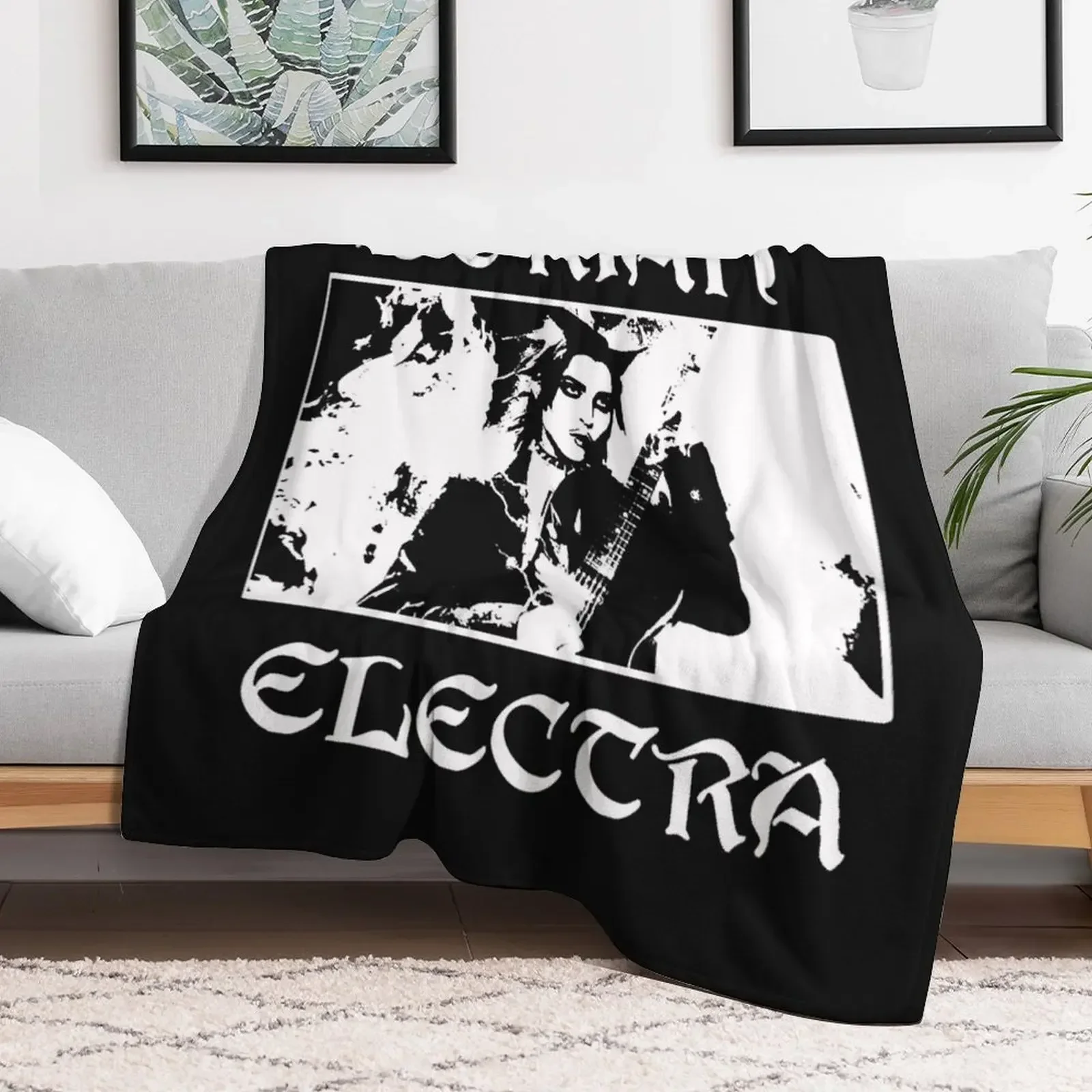 Dorian Electra Metal Classic T-Shirt Essential T-Shirt Throw Blanket Cute Plaid bed plaid Softest Blankets