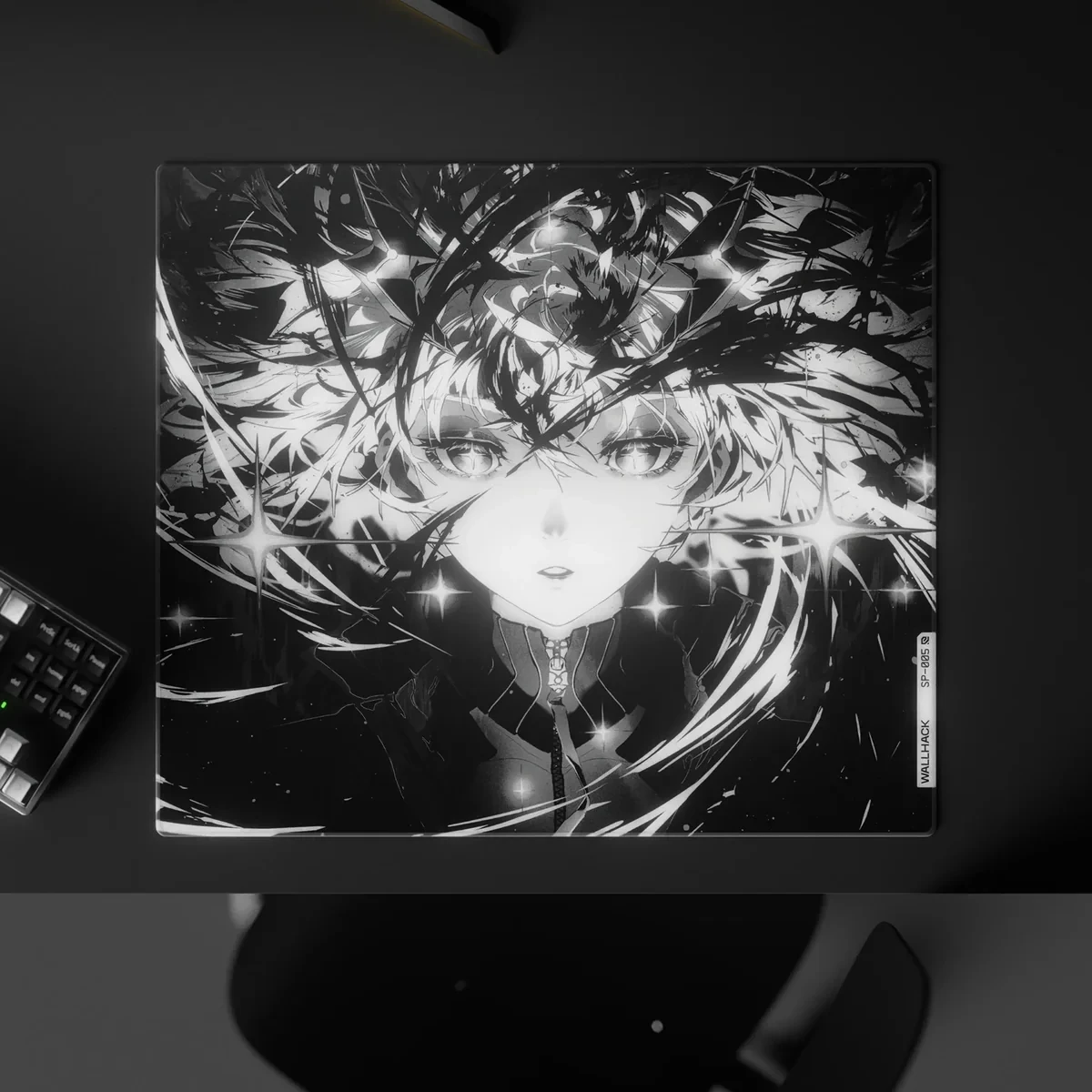 Mouse Pad de Vidro Temperado WALLHACK SP-005 Awakening SORA