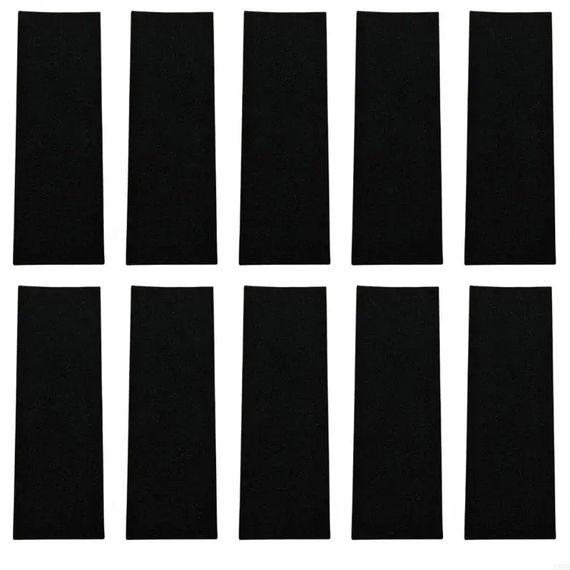 

E56D 10 шт. Нескользящий коврик для скейтборда с пальцами для улучшения ощущений от игры на грифе