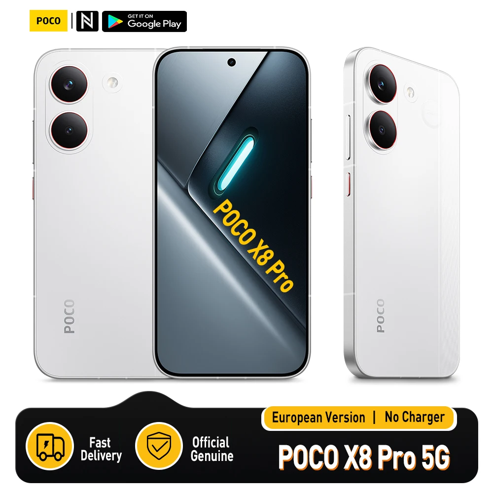 POCO X8 Pro 5G Versión Europea 256GB/512GB 6.59″ AMOLED 1.5K 120Hz 6210mA…