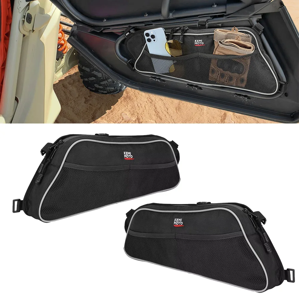 

Lower Door Panel Storage Bag Side Door Gear Bag For Can-am Maverick X3, X3 Max R RR 4x4 XMR XDS XRC XRS DS Turbo 2017-2025 2PCS