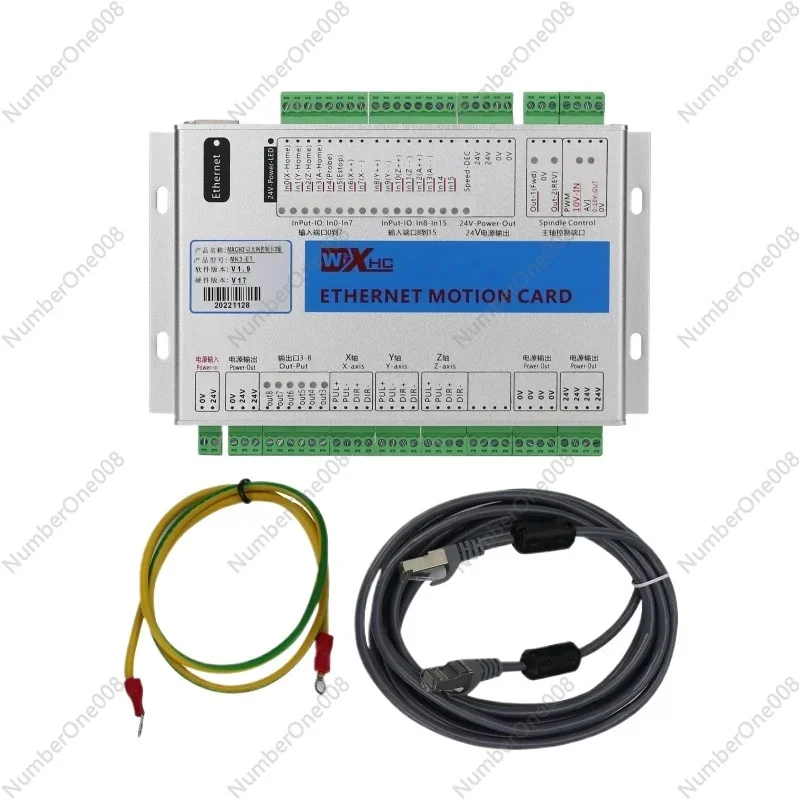 

3/4/6-осевая плата контроллера ЧПУ Mach3 Карта движения Ethernet Порт Ethernet Контроллер движения с ЧПУ