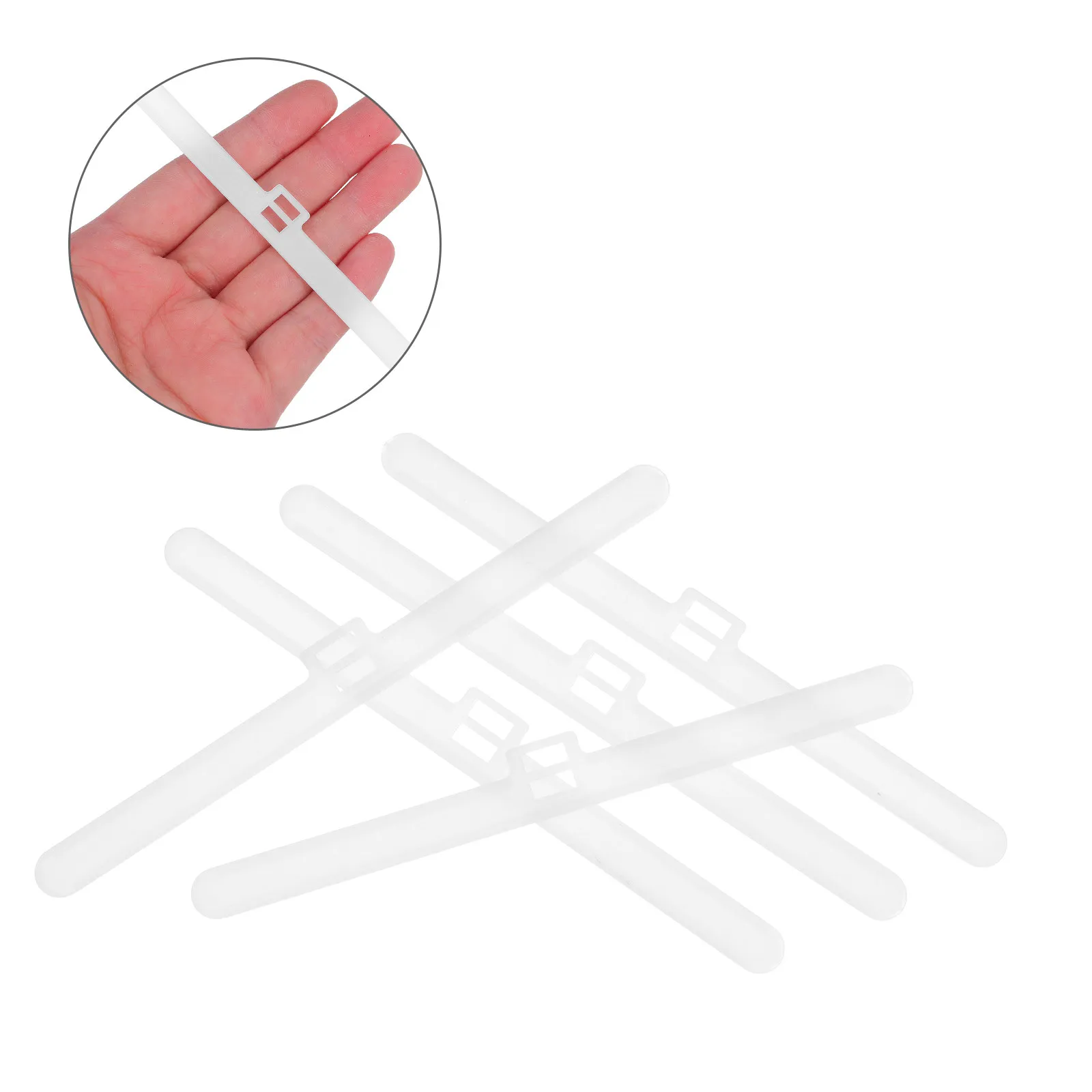 20Pcs Vertical Blind Slat Holders Plastic Replacement Slats Blind Repair Parts for Window Curtain Accessories Blinds