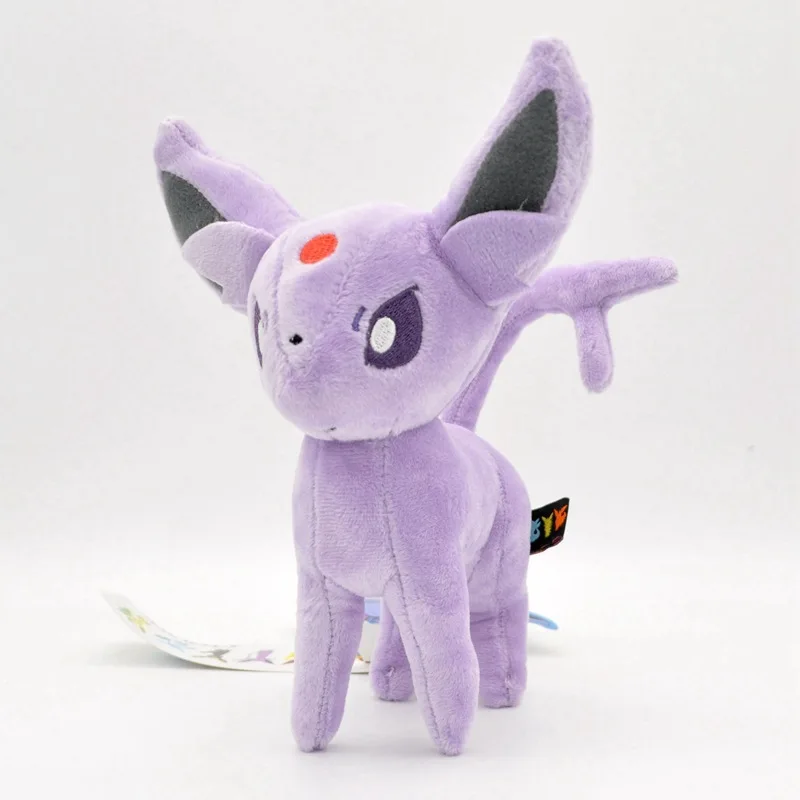 البوكيمون Eevee Jolteon Flareon Vaporeon Sylveon Pikachu أنيمي الكرتون دمية محشوة للأطفال طفل هدية عيد ميلاد Peluche