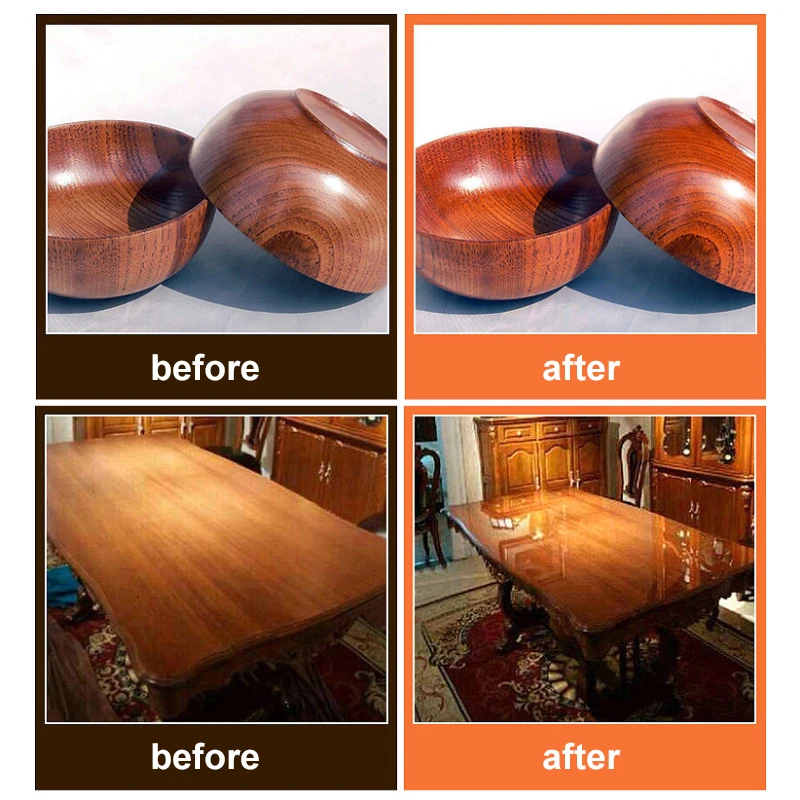 1/2pcs Wood Maintenance Wax Beeswax Wood Floor Wax Furniture Polishing & Maintenance Wood Wax Oil Cutting Boards Maintenance