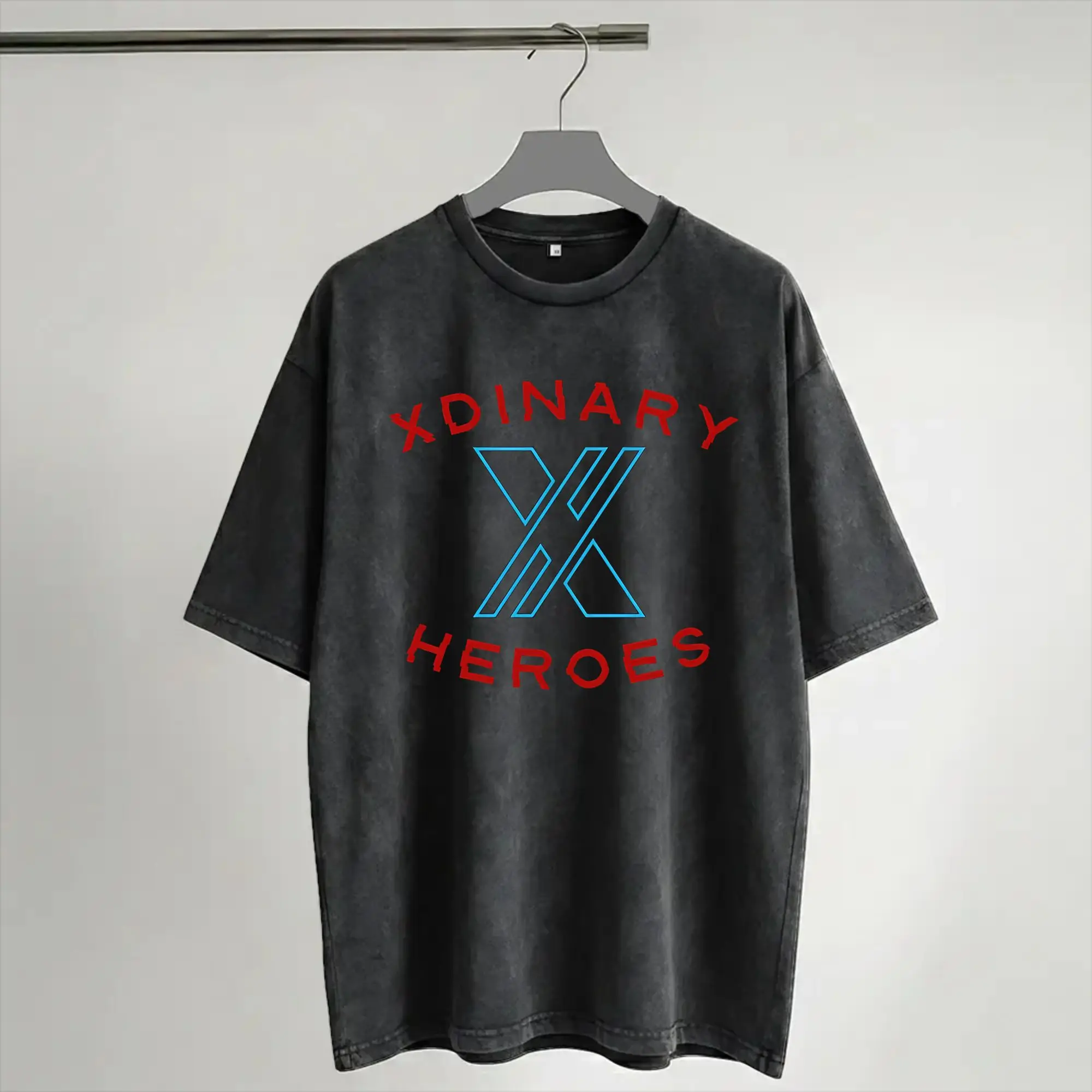 Xdinary Heroes boy group Washed T Shirts Streetwear Hip Hop Novelty T-Shirt  Tees Men Women Short Sleeve Oversize