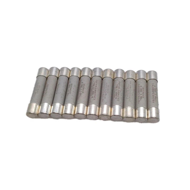 10pcs/lot Multimeter HRC Ceramic Cartridge Fuse 10KA 6.3x32mm 1000V 0.2A 0.25A 0.4A 0.5A 0.6A 1A 2A 2.5A 4A 10A 12A