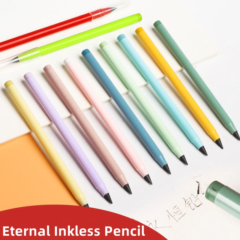 New Unlimited Writing Pencil Inkless Pen Art Sketch Painting Tool Kids Novelty Gifts Office School Supplies Stationery