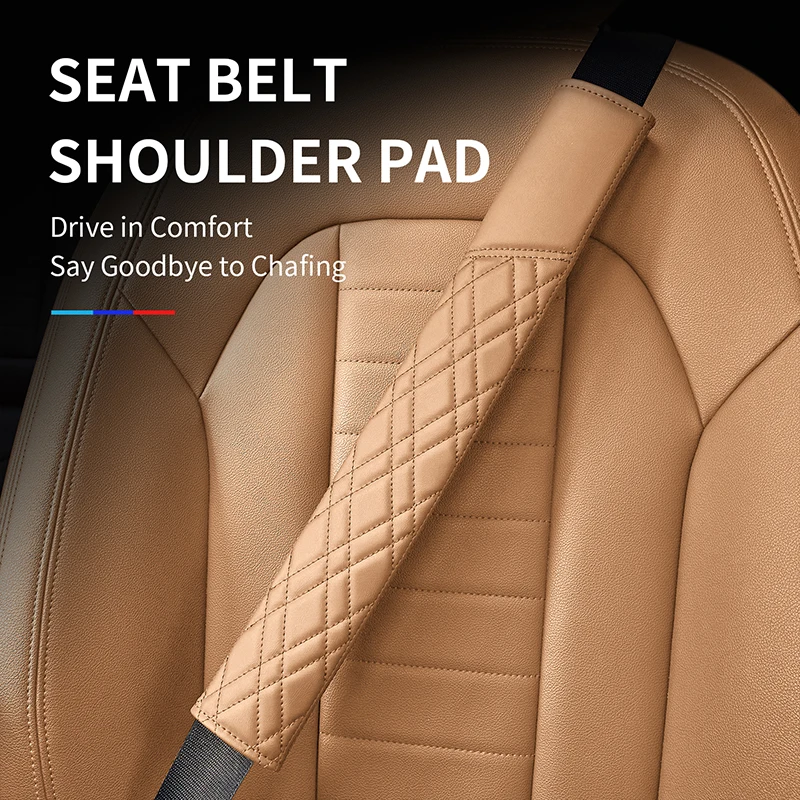 

Suitable For Jaguar F-PACE/XEL/XE/XFL/XF/F-TYPE/XKR/I-PACE Easy To Install High-Quality Car Seat Belt Shoulder Protectors