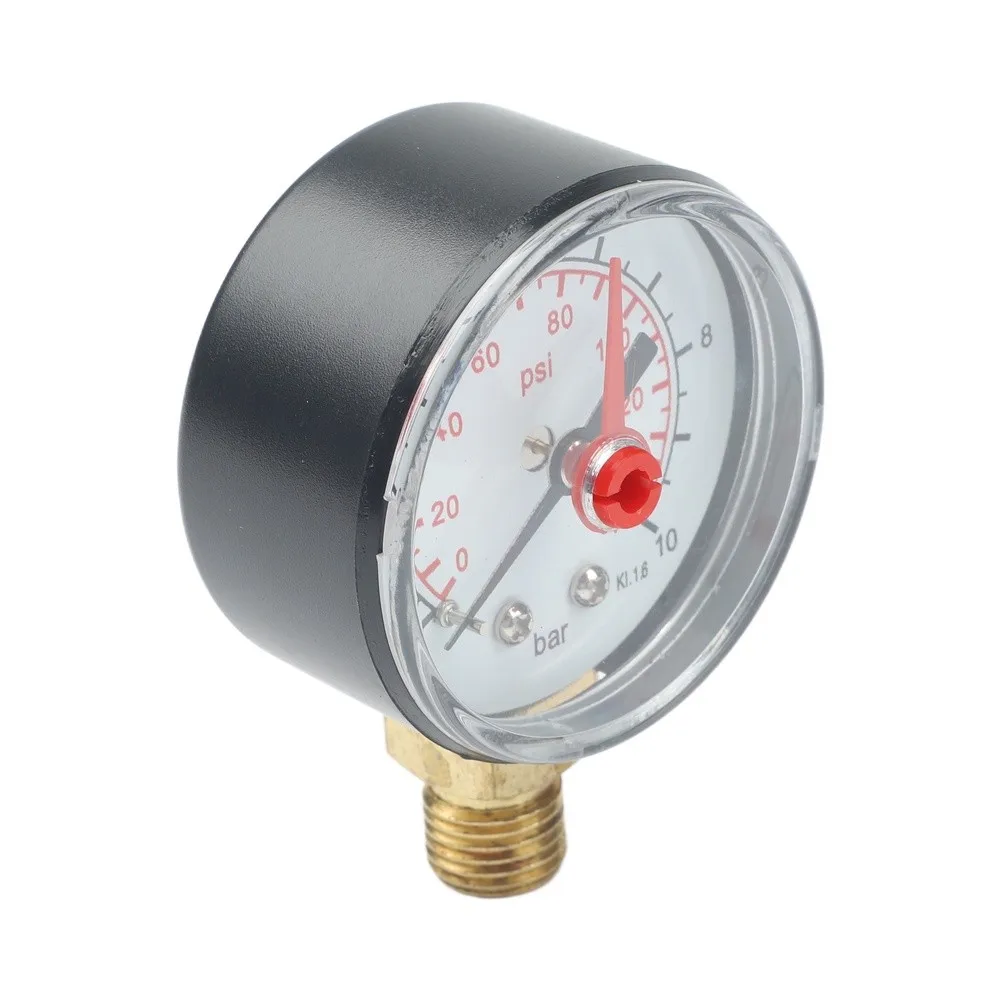 For Home Water Supply 10 Bar Pressure Gauge Reliable Pressure Gauge Ambient -40 To 70 C for media 1 To 90 C Max Torque 20 Nm