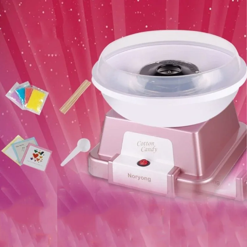 Cotton Candy Machine 1PC Children Home Automatic High-end Baking Paint Birthday Gift Party Can Make Hard Candy