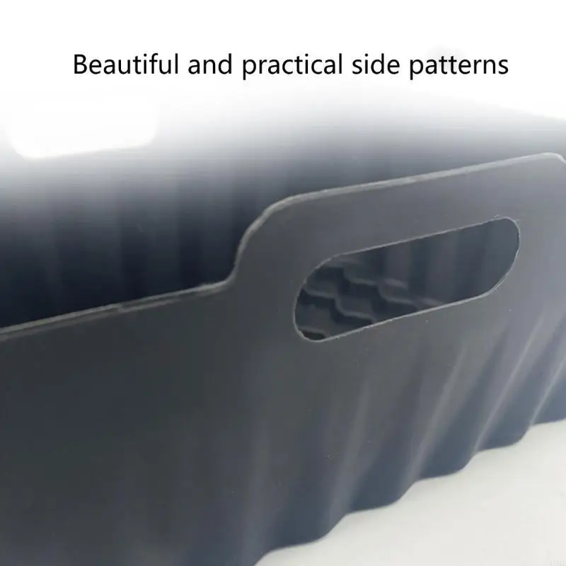 19Qe Air Fryer Pot ถาดบาร์บีคิวแผ่นรองอบเตาอบอบซิลิโคนปั้นหม้อที่นำมาใช้ซ้ำได้ 2x