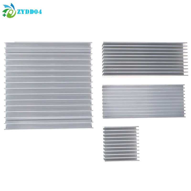 

●1Pcs Extruded Aluminum Heatsink For High Power LED IC Chip Cooler Radiator Heat Sink