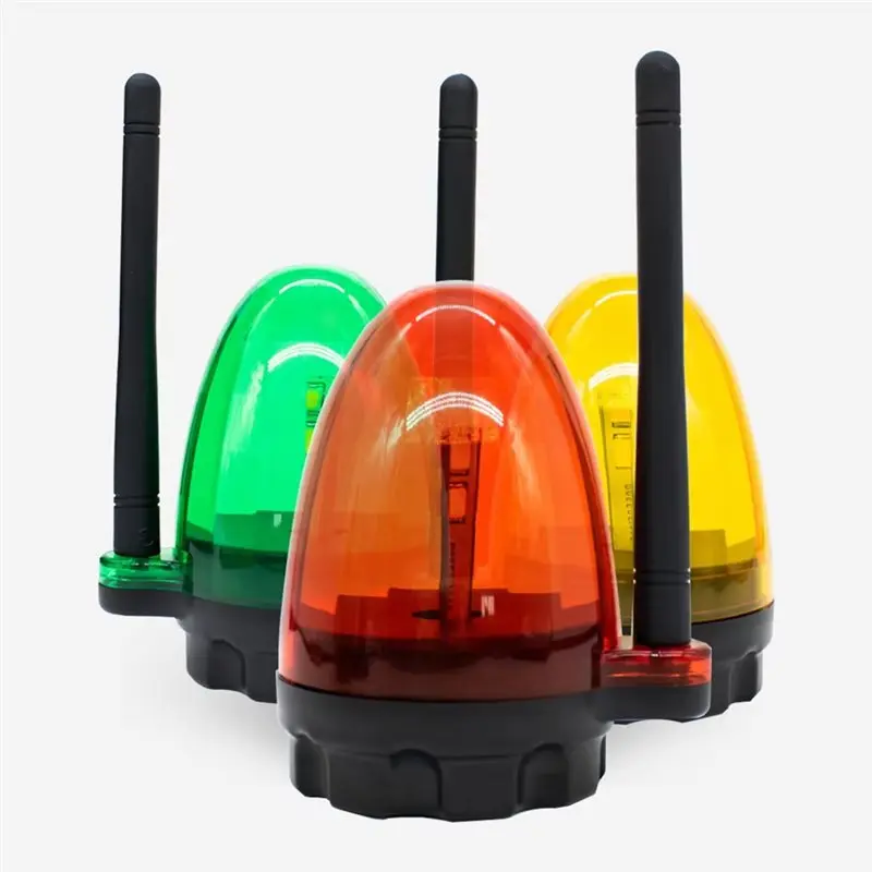 【RECOMENDAR】Światło ostrzegawcze LED montowane na ścianie, 12V-265V, alarm stroboskopowy, migające, zewnętrzne, do otwierania bram