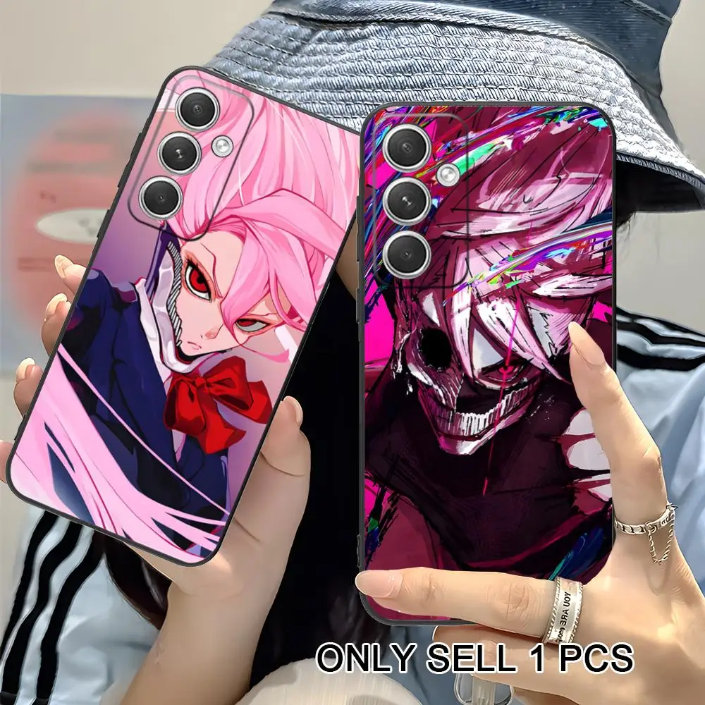 

Dandadan Aira Shiratori Phone Case for Samsung Galaxy S26 S25 S24 S23 S22 S21 S20 Note20 Plus FE Ultra Soft TPU Shockproof Cover