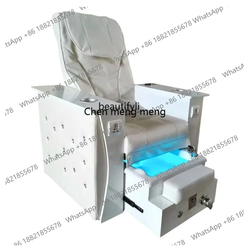 

LHY26 ss s8617Foot Bath Nail Beauty Sofa Spa Massage Chair Beauty Lounge Chair Electric Multi-Function Push-Pull Basin New