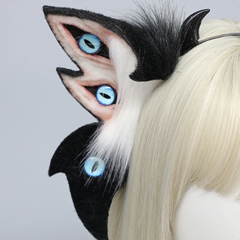 orelha animal pelúcia elegante para crianças mulheres cosplay headpieces para festas a fantasia diária