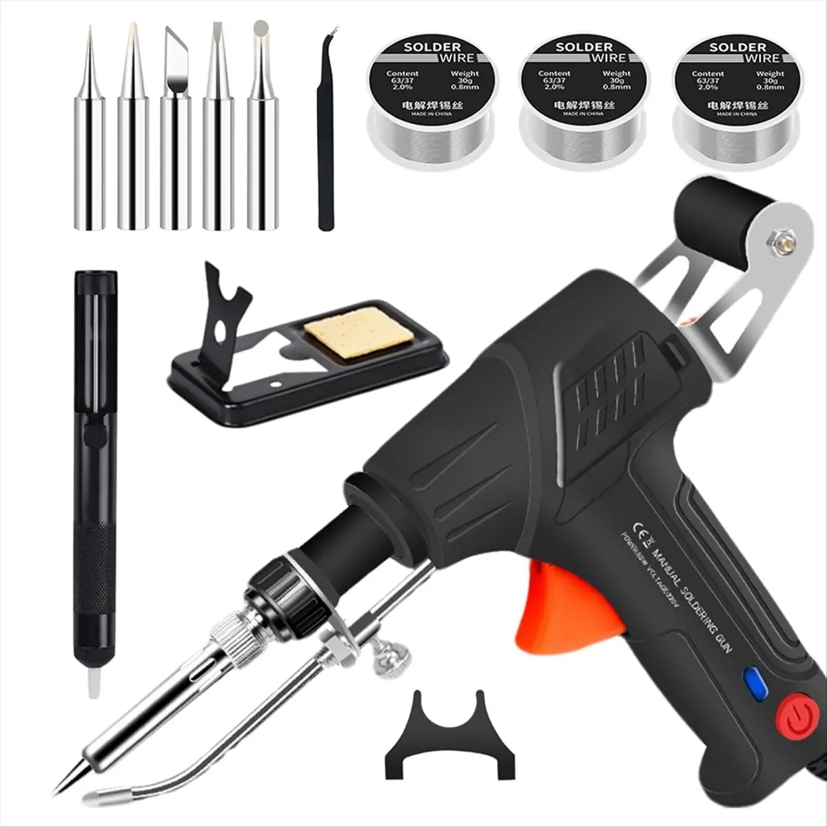 REST Ayyecoeeye Internally Heated Industrial Laser-Welding Tool, Multi-Function Automatic Corded 110V Soldering Iron US Plug