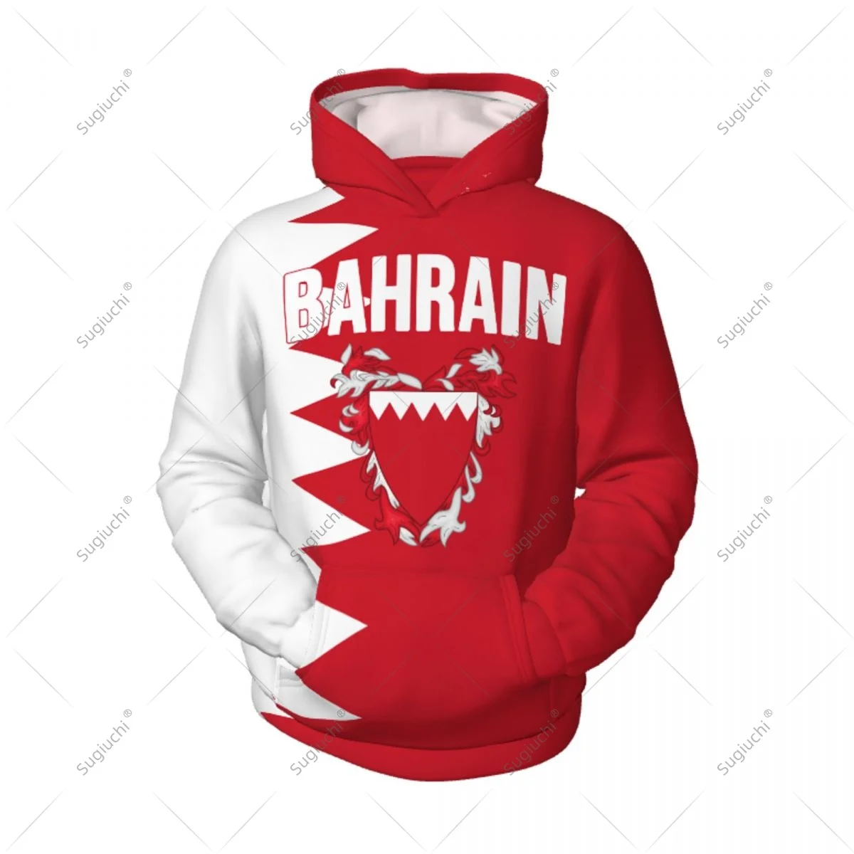 

Молодежная толстовка унисекс с 3D флагом Бахрена, детский свитшот для мальчиков и девочек, пуловер, толстовки из полиэстера