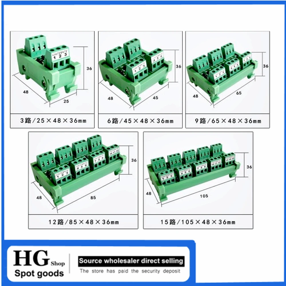 Imagem -05 - Anti-bloco Terminal Reverso do Plc Bloco Terminal do Diodo Anti-tipo Reverso do Guia do Diodo 1a 2a 3a 1000v