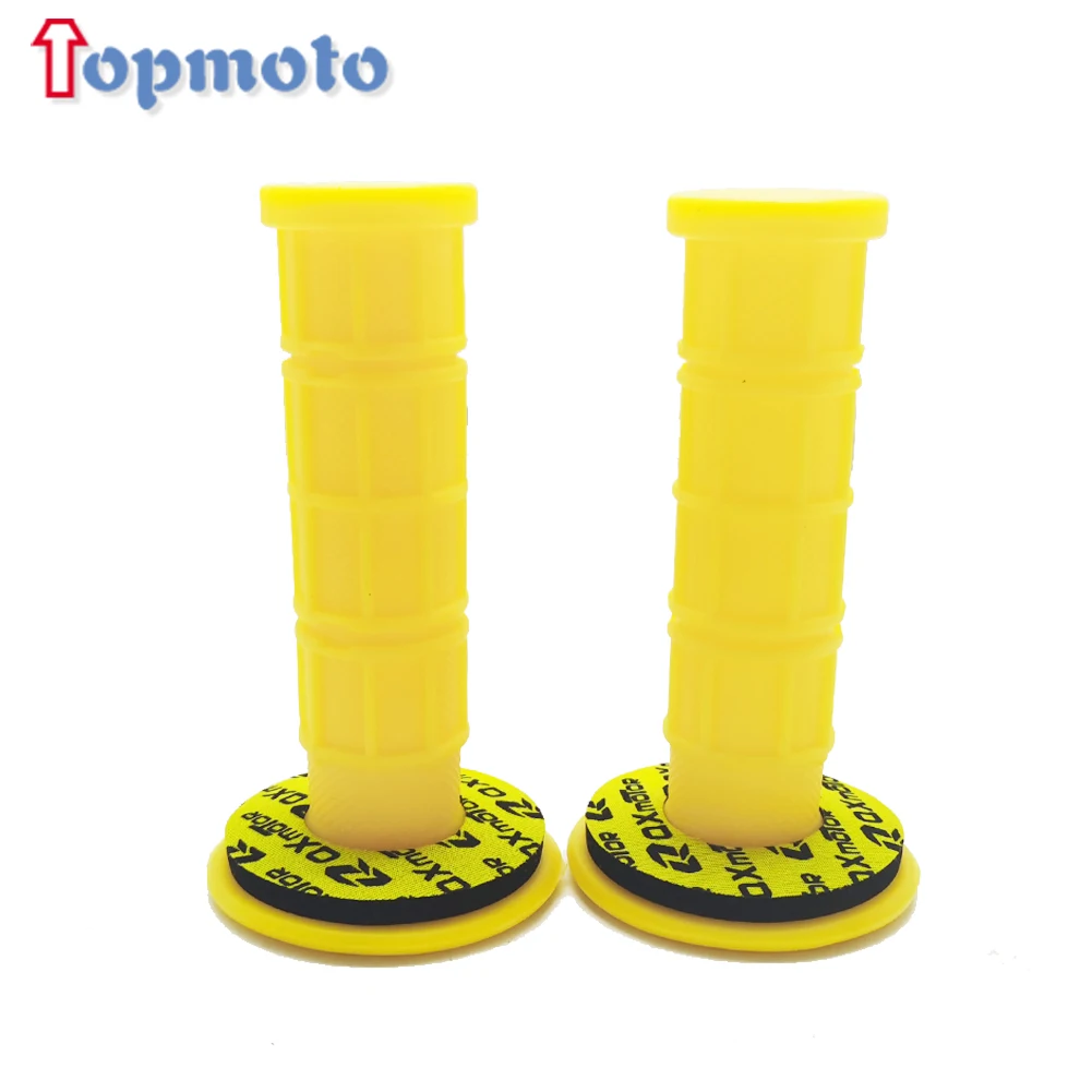 22mm 24mm Motorräder Grip Dirt Bike Griffe 7/8 "Gummi Biker Roller Griff Grip Für Lenker Mx Kissen top Gas 22mm Bar