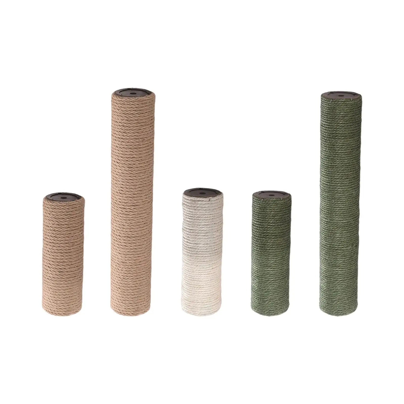 1Pack Scratch Post Refill Pole Indoor Kitten Kitty Sofa Furniture Protector Dia 7cm Cat Tower Cat Scratching Post Replacement