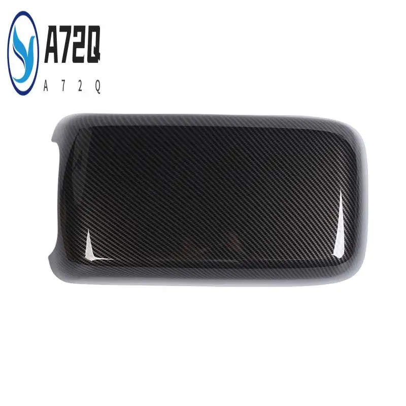 

A72Q-For Dodge Charger Chrysler 300C 2011-2023 Car Armrest Pad Cover Center Console Lid Cover Trim ,ABS Carbon Fiber