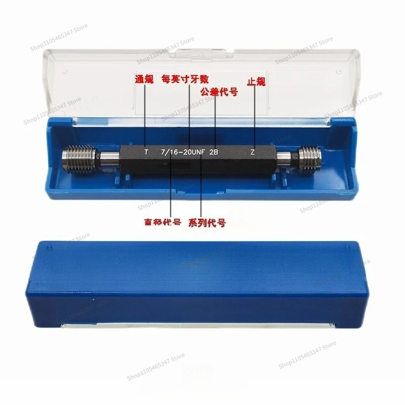 For  Standard Thread Plug Gauge 5/8 11/16 3/4 13/16-12 UN-16UNC UNF  Pass Gauge