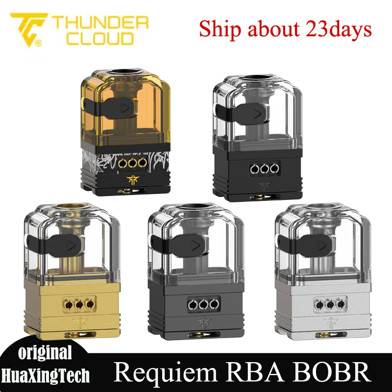 

Original Requiem RBA Vape Atomizer 6ml Capacity Single Coil Electronic Cigarettes Vaporizer Designed By ELMONO VAPEADOR