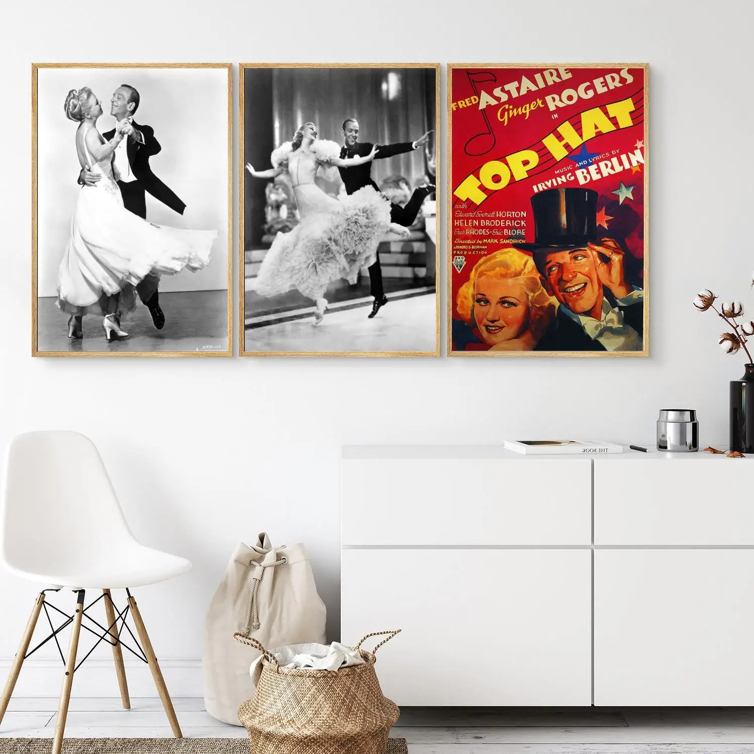 

Ginger Rogers Poster Poster Wall Art 24x36 Canvas Posters Decoration Art Personalized Gift Modern Family bedroom Painting