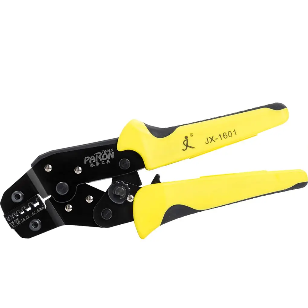 JX-1601-6 Wire Crimper 24-10AWG Engineering Ratchet Cord End Terminals Crimping Pliers 24-10AWG wire crimper