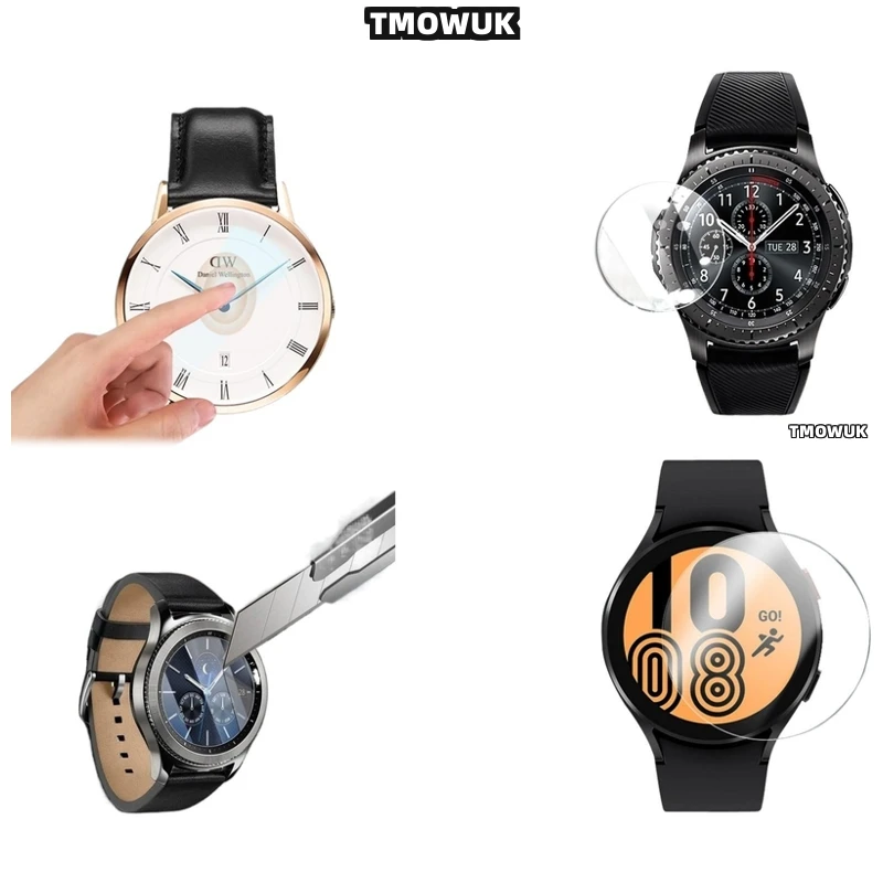 

9H Hardness Anti - Scratch For Samsung Gear Sport Gear 2 3 4 zero Tempered Glass Smart Watch HD Screen Protector Film