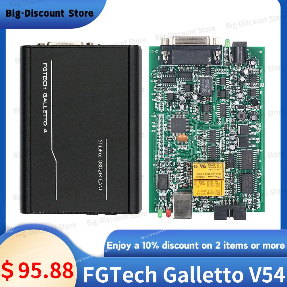 

BEST FGtech Galletto V54 0475 Code Scanner ECU Chip Debugging Tool BD-M Full Function Fg Tech 0475 V54 Chip Debugging V54 2024