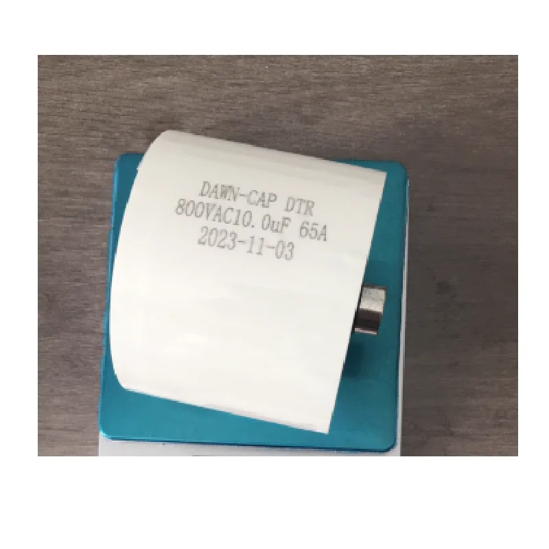 10UF 800VAC 800V 65A AC Filter Capacitor Secondary Resonant Capacitor Accessories