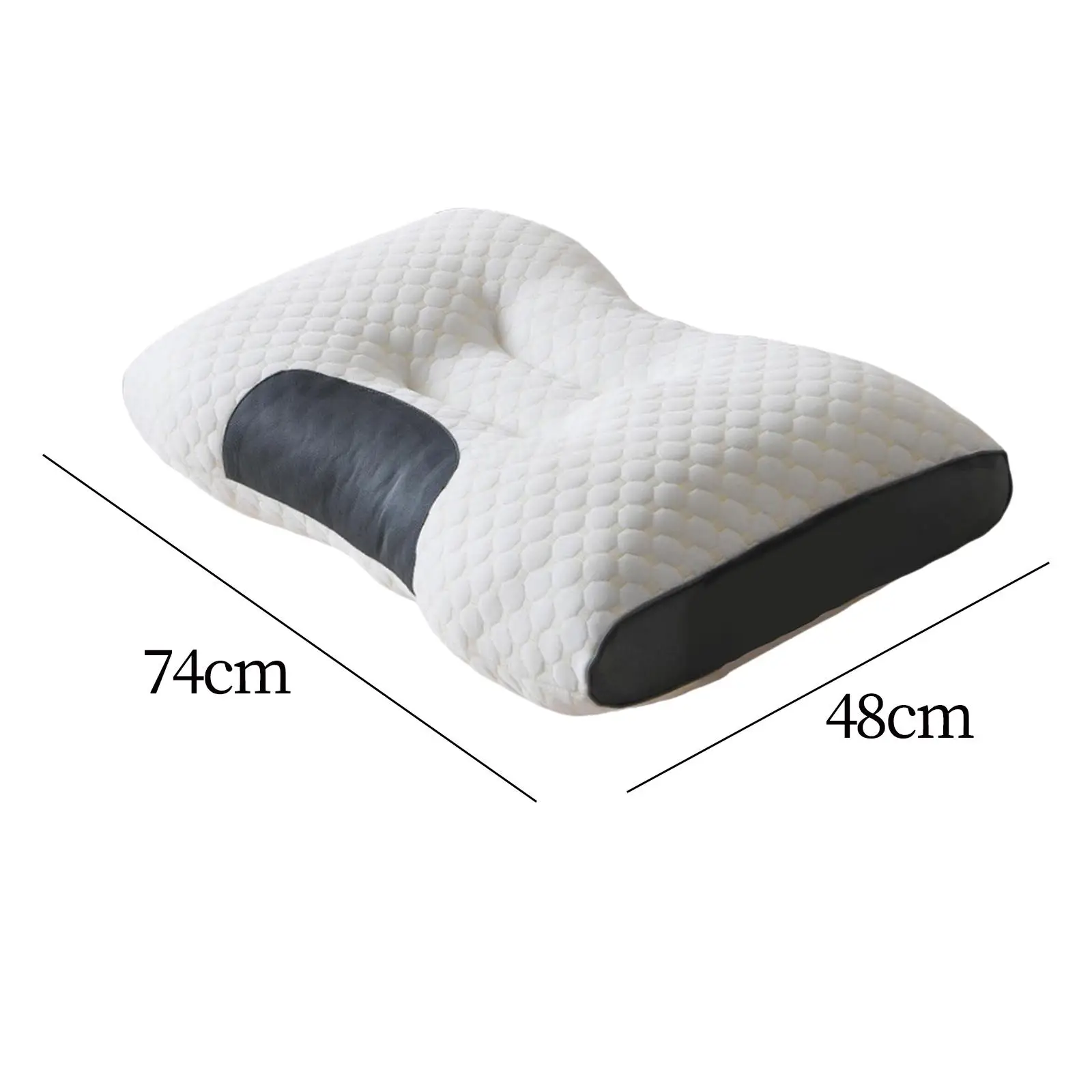 Cuscino ergonomico per il collo Rilassamento del collo e delle spalle Comodo cuscino cervicale