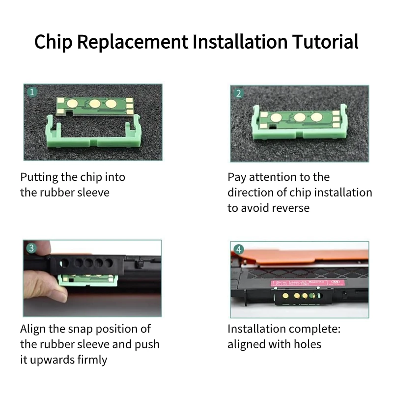 dmyon 20pcs CLT-404S cartridge chips For Samsung Xpress SL-C430 C430W C480 C480W CLT-404 CLT-K404S clt404s Printer toner chip