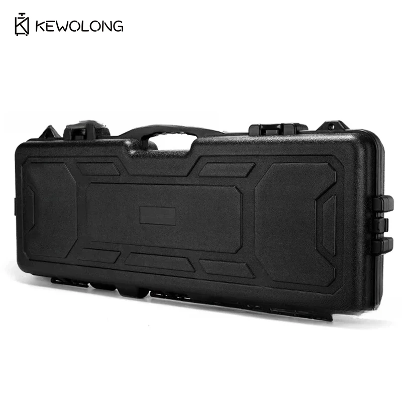 Rotomolded Waterproof Protective Case,Tool Storage Box with Egg Crate Foam,Shockproof Tactical Equipment Case for Fishing Gear