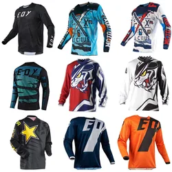 Koszulka motocyklowa koszulka motocrossowa męska koszulka MTB koszulka zjazdowa enduro góra DH maillot męska koszulka rowerowa