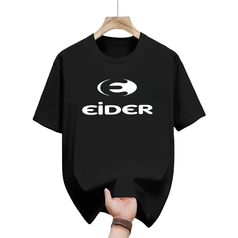 

2026 New Model Men's Fashionable Paris Brand Printed T-shirt, Pure Cotton Round-neck Casual Urban Style, High-quality PremiumY2K