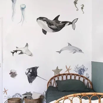 Underwater Ocean Fish Wall Stickers 1