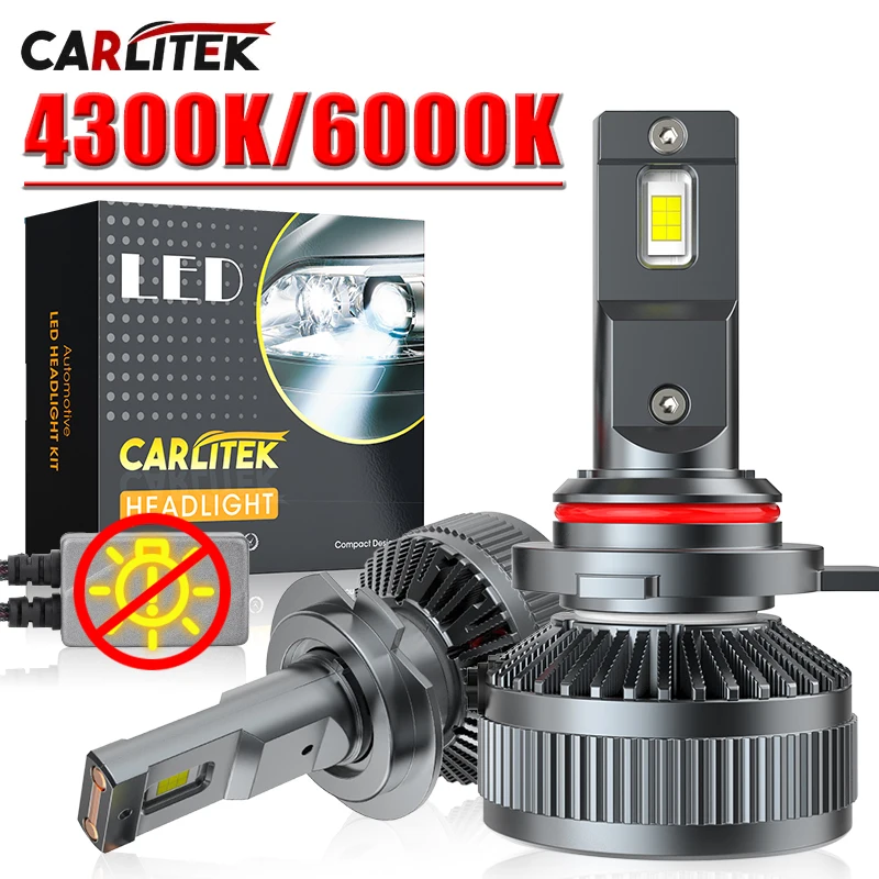 

H7 H4 H11 LED CANbus Headlight Bulbs 130W High Power H1 H8 H9 HB4 HB3 9005 9006 9012 Fog Light Turbo Mini Lamp 6000K 4300K PTF