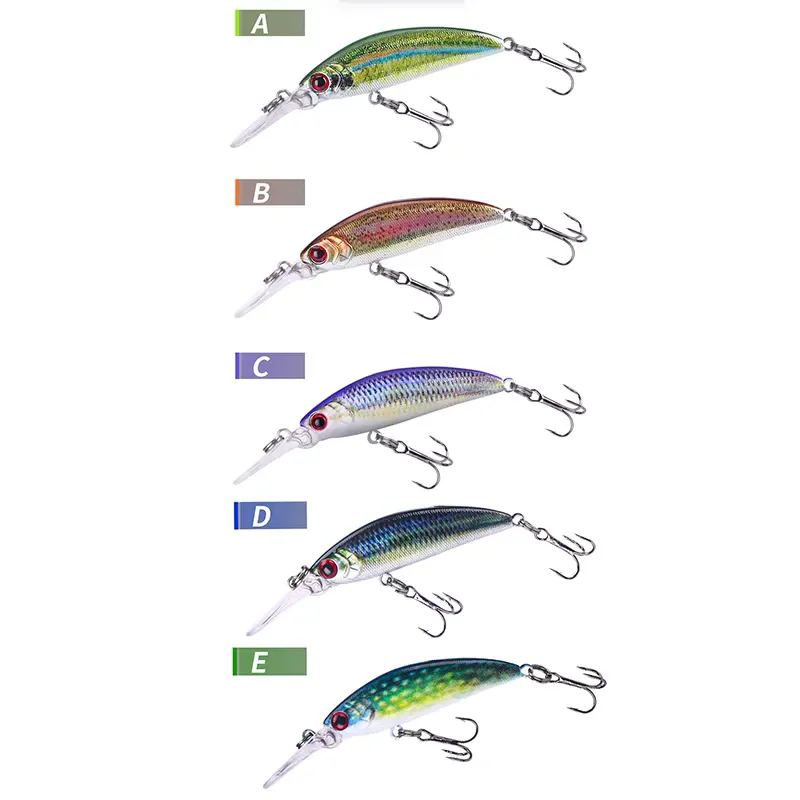 WEIHE Señuelo Duro Pececillo Hundimiento Multicolor - imagen 3