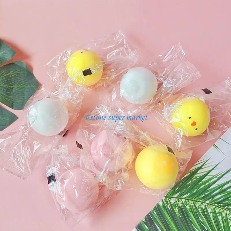 090B そわそわおもちゃストレスリリーフボールノベルティおもちゃキッチンモデル自閉症用蒸しパンのおもちゃ