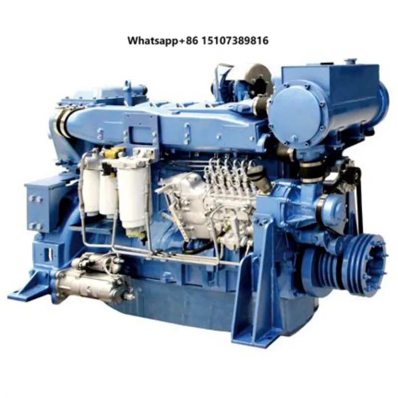 New for 300-500 4 Stroke 6 Cylinder Inboard Boat Engines with Marine Gearbox Model CT-E-0291 for Ships